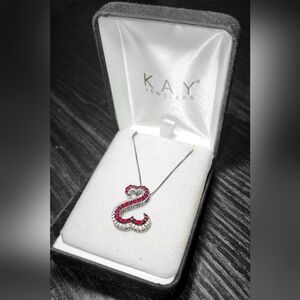 Jayne Seymour Open Hearts Necklace